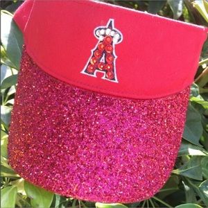 NWT! Los Angeles ANGELS BLING BASEBALL AUTHENTIC VISOR